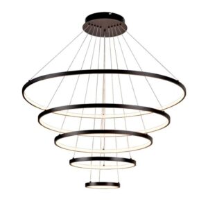 Pendente 5 Arcos Preto