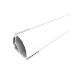 Perfil De Canto Branco 1,7 X 1,7cm - 2m