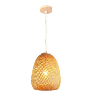 Pendente Hiva Fibra De Bambu