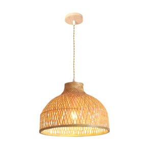 Pendente Jacarta Fibra De Bambu