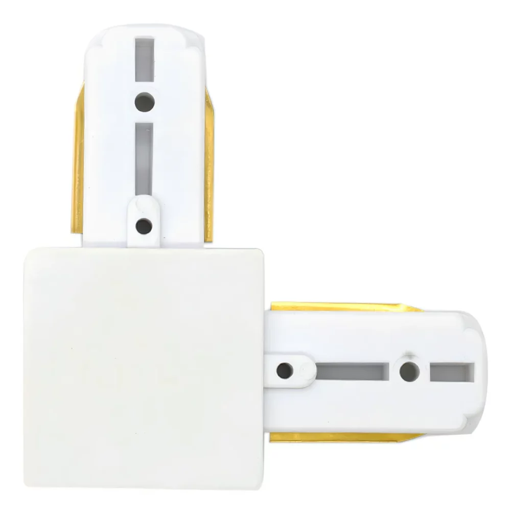 Conector Emenda Para Trilho 90 Branco Formato L - Imagem 3