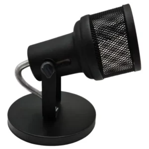 Spot Tela Preto 1 Lamp