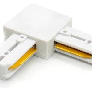 Conector Emenda Para Trilho 90 Branco Formato L
