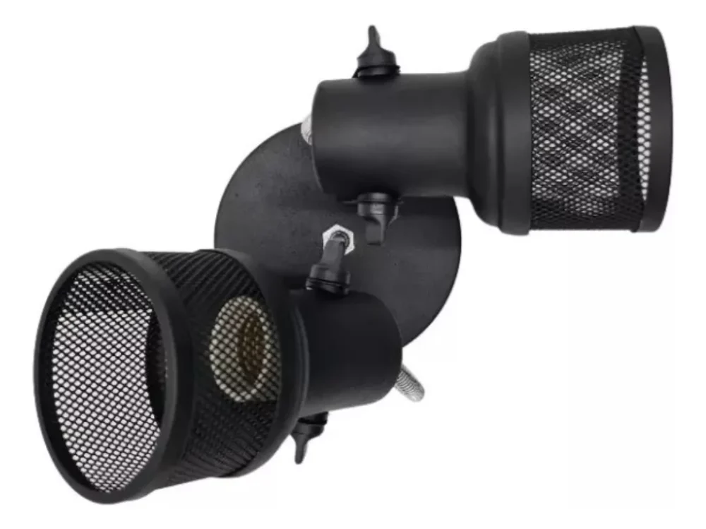 Spot Tela Preto 2 Lamp - Imagem 2