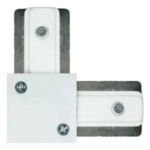 Conector Emenda Para Trilho 90 Preto Formato L