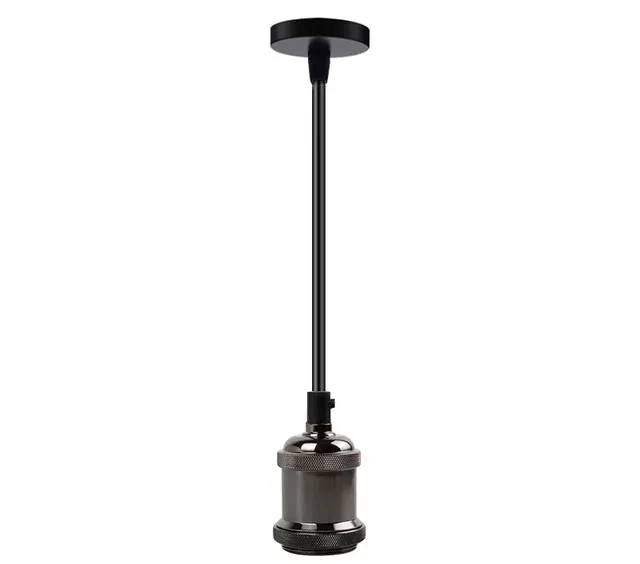 Pendente Retro Soquete Preto 1 Lampada