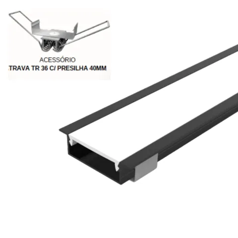 Perfil De Emb Branco 4,7 X 1,1cm - 3m