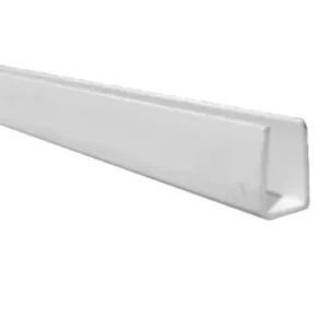Perfil Em U Para Mangueira Neon Flexivel Branco 2m