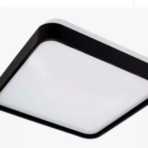 Plafon Quadrado Toronto Preto 36w Multicor