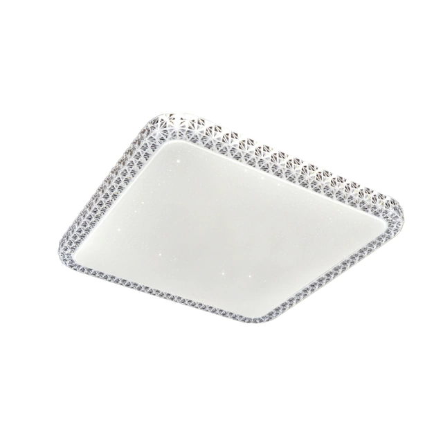 Plafon Quadrado Cristal 36w 3000k - Imagem 2
