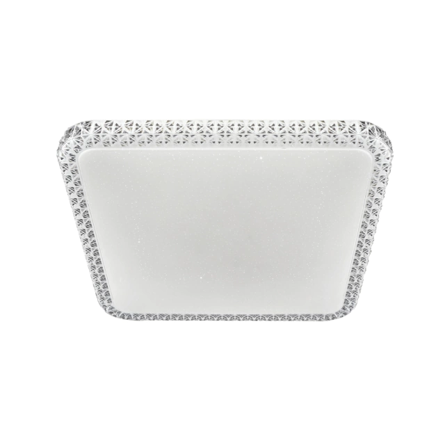 Plafon Quadrado Cristal 36w 3000k