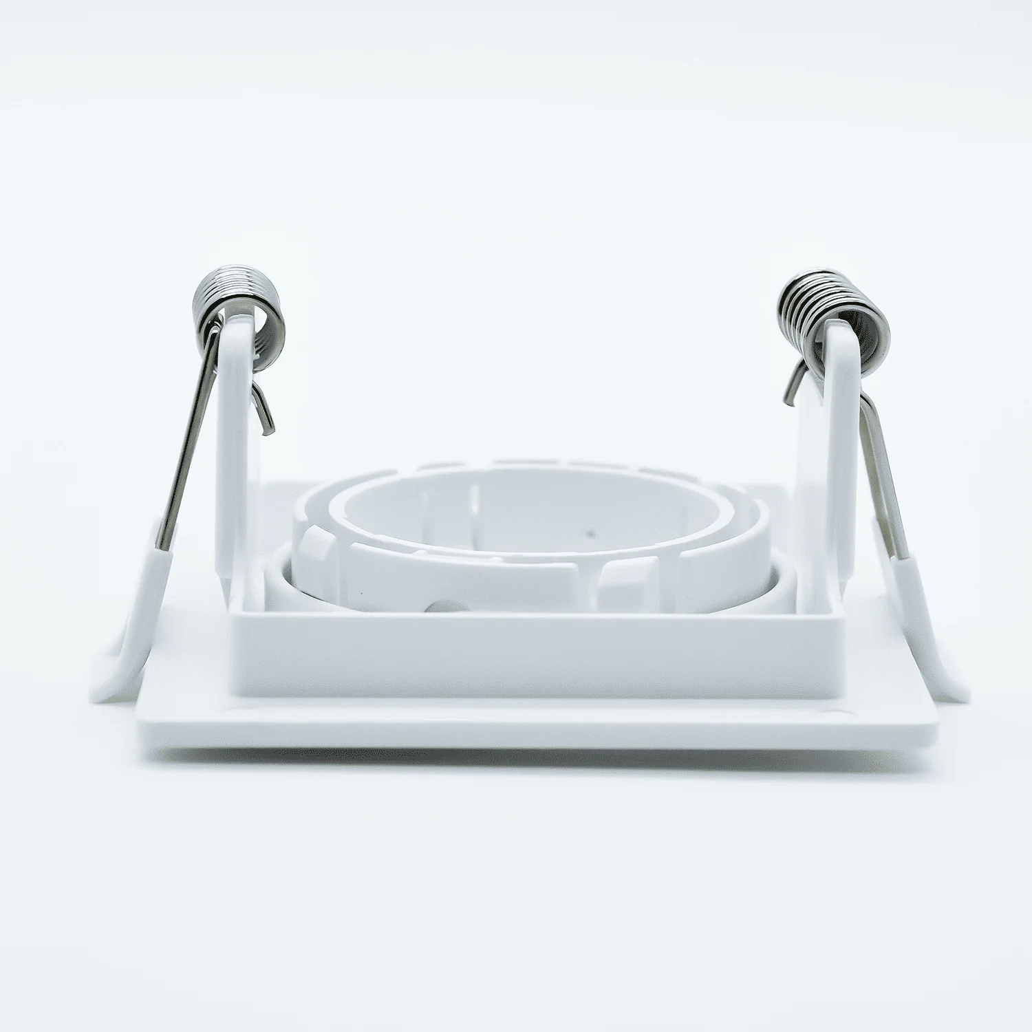 Spot Embutido Abs Quadr Face Plana Branco 1 Mini Dicroica - Imagem 3