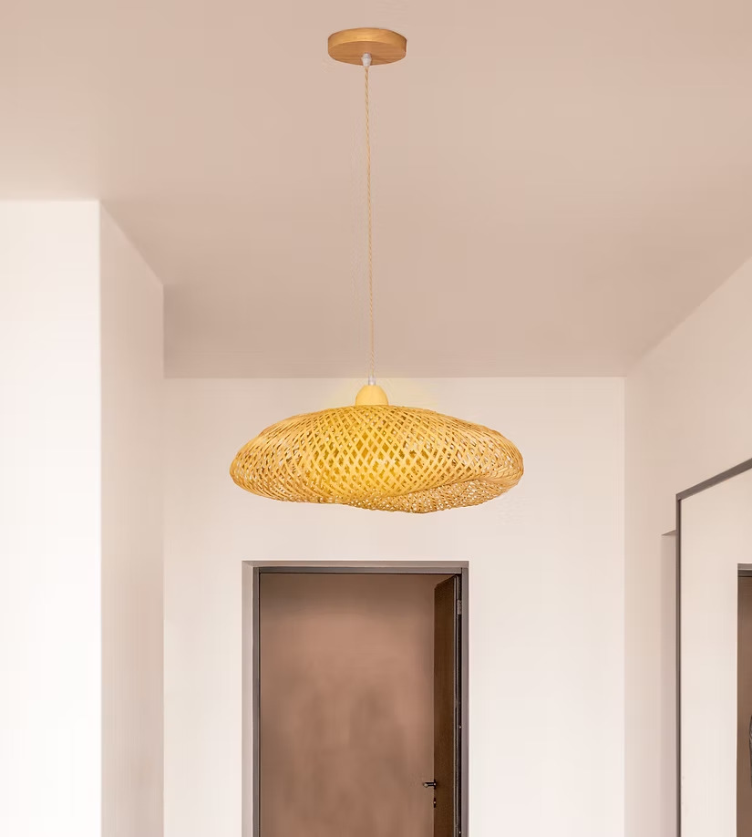 Pendente Borneu Fibra De Bambu - Imagem 2