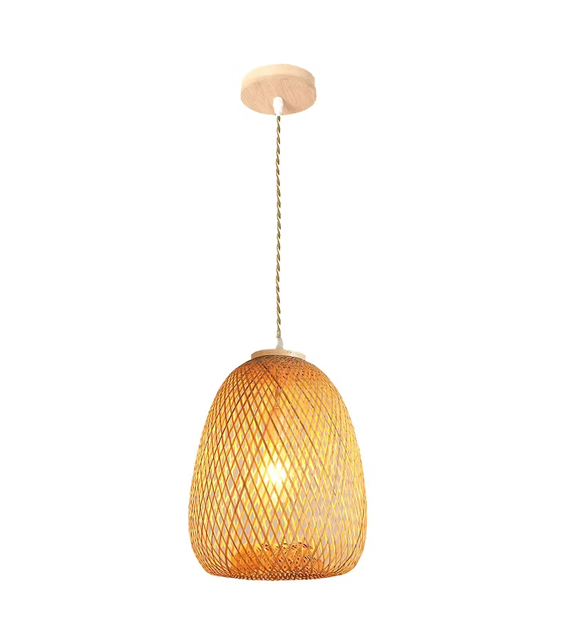 Pendente Hiva Fibra De Bambu