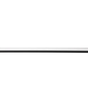 Luminária Batten Preta 72W 3000k