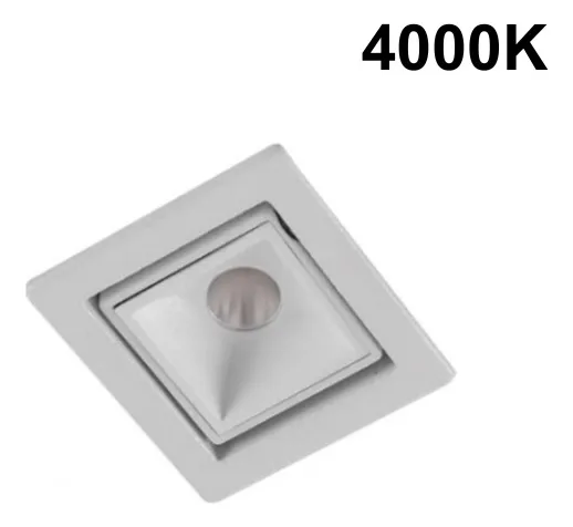 Spot Emb. Picco Fixo Todo Branco 3w 4000k 150lm 34º Irc 90 - Imagem 4