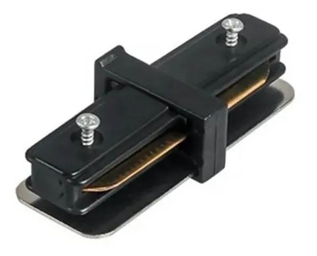 Conector Emenda Para Trilho 180 Preto Formato I - Imagem 3