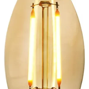 Lampada Filamento Vela Chama E14 2700k