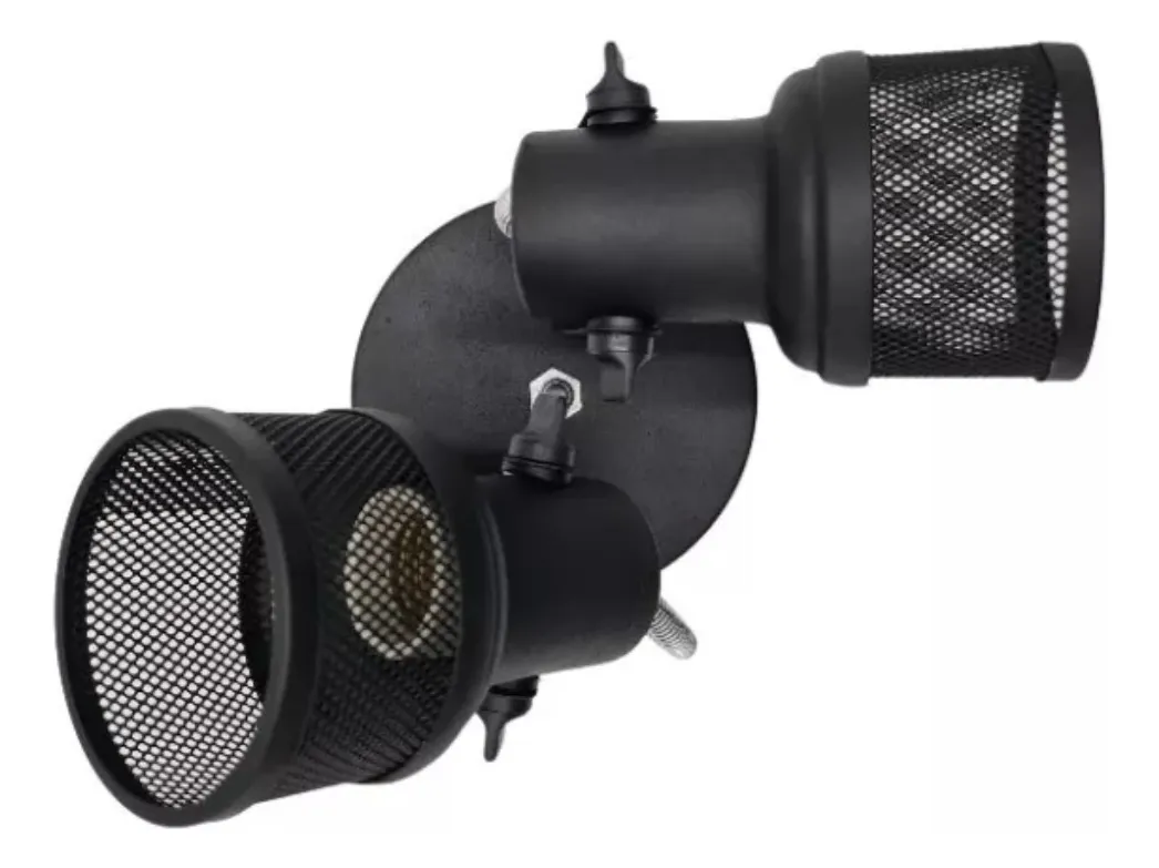 Spot Tela Preto 2 Lamp - Imagem 2