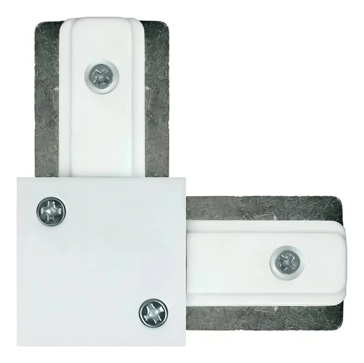 Conector Emenda Para Trilho 90 Preto Formato L