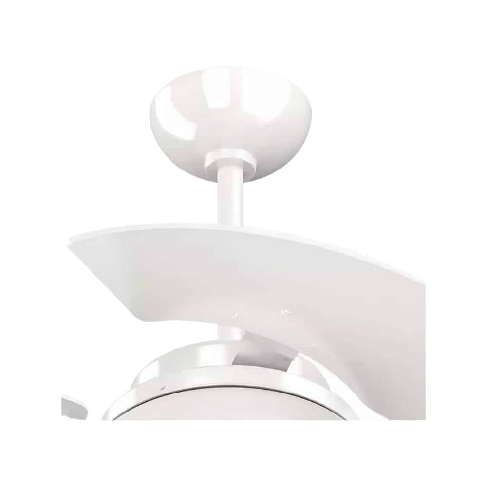 Ventilador de Teto Aventador Tron 3 Pás Branco - Imagem 2