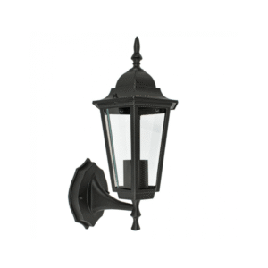 Arandela Colonial Retro Preta 1 Lâmpada E27
