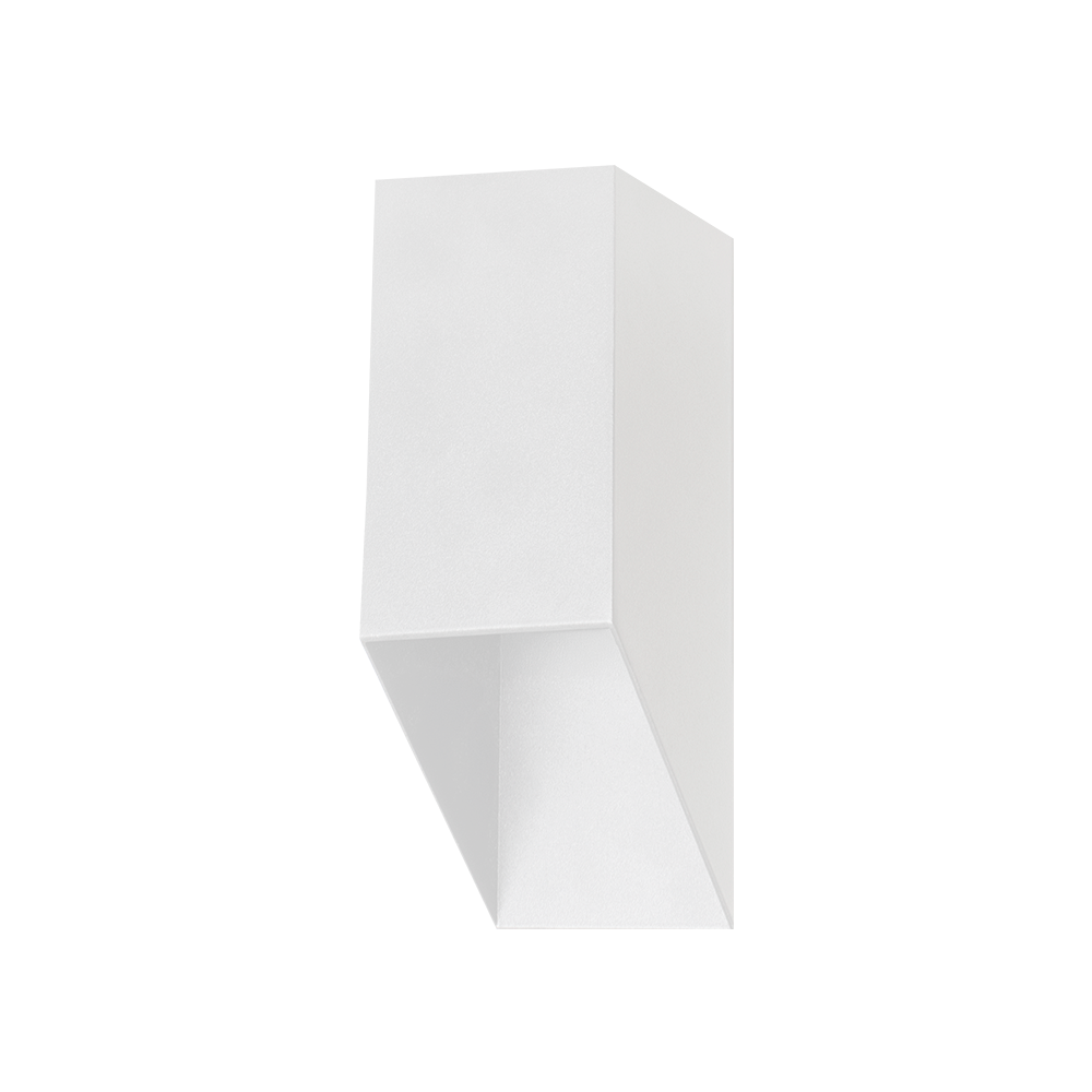 Arandela Chanfrada 1 Facho – Branco