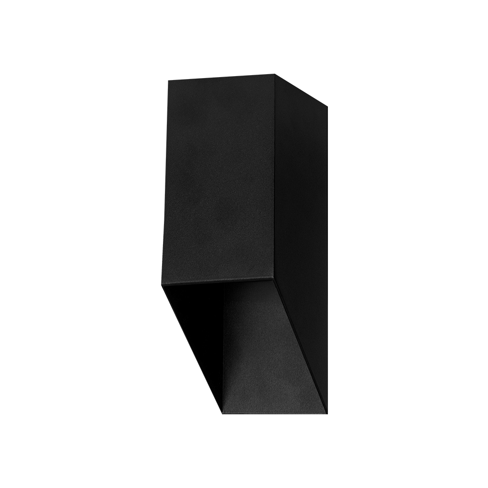 Arandela Chanfrada 1 Facho – Preto