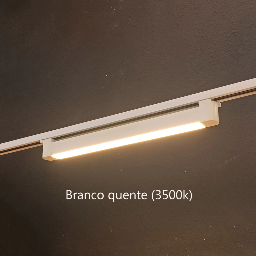 Luminaria Difusa Para Trilho Branca 20w 6000k - Imagem 3