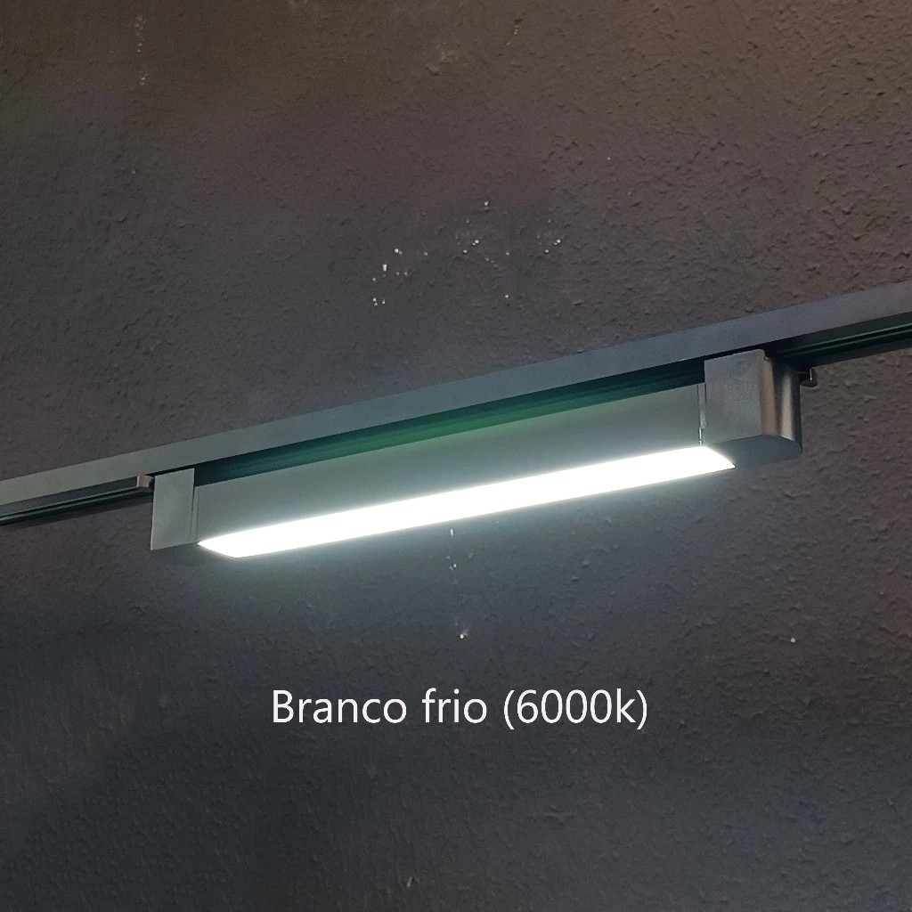 Luminaria Difusa Para Trilho Preta 30w 4000k - Imagem 3