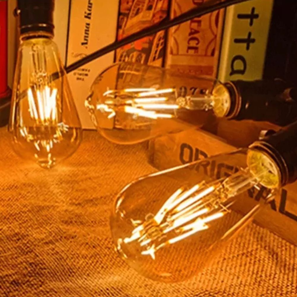 Lâmpadas Decorativas Filamento LED - Imagem 3