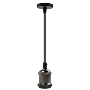 Pendente Retro Soquete Preto 1 Lampada