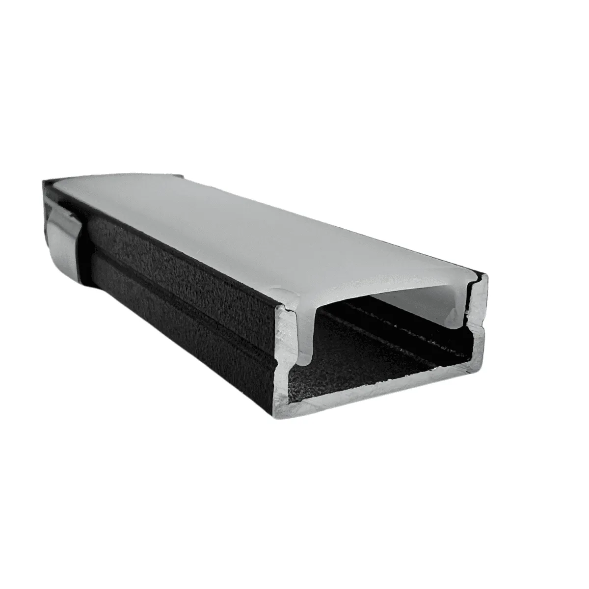 Perfil De Sobrepor Preto 1,7 X 1,4cm – 2m - Imagem 3