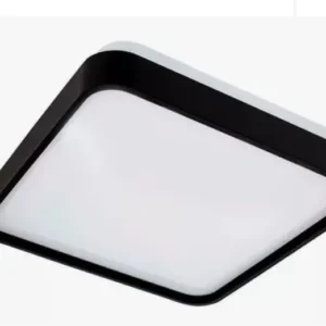 Plafon Quadrado Toronto Preto 36w Multicor
